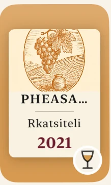 The plate Punt drew for a Pheasant's Tears Rkatsiteli: an engraved qvevri buried among vines, on amber